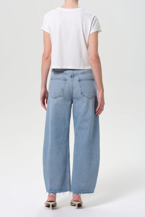 AGOLDE Low Curve Fray Jeans - Force