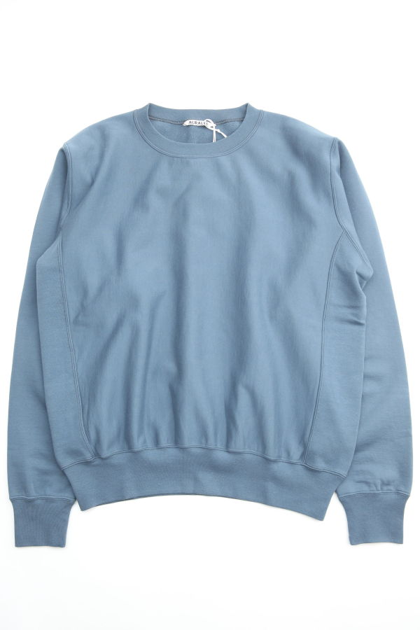 Auralee Elastic High Gauge Sweat P/O Sweatshirt