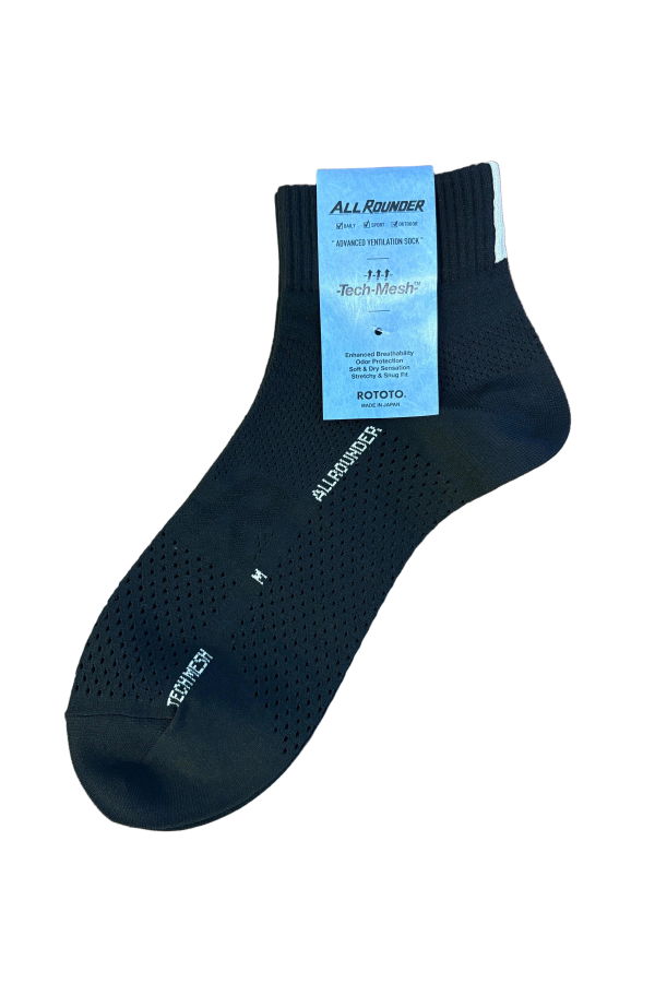 Rototo Allrounder Tech-Mesh Ankle Socks