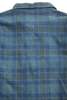Pure Blue Japan 2235-BR Woven Cotton Tweed Check Indigo Overdye Shirt - Thumbnail 10