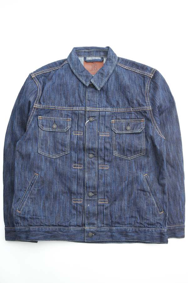 Pure Blue Japan 6225-D Woven Waterfall Denim Type 2 Jacket