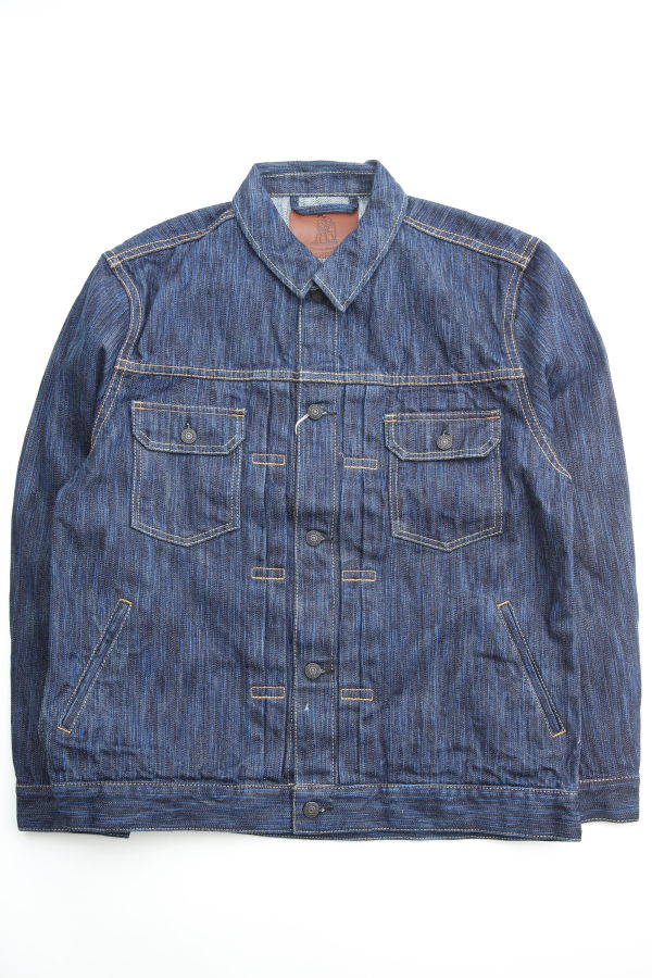 Pure Blue Japan 6225-D Woven Waterfall Denim Type 2 Jacket
