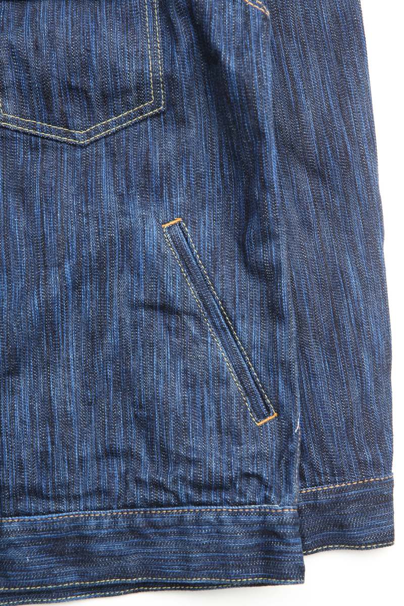 Pure Blue Japan 6225-D Woven Waterfall Denim Type 2 Jacket