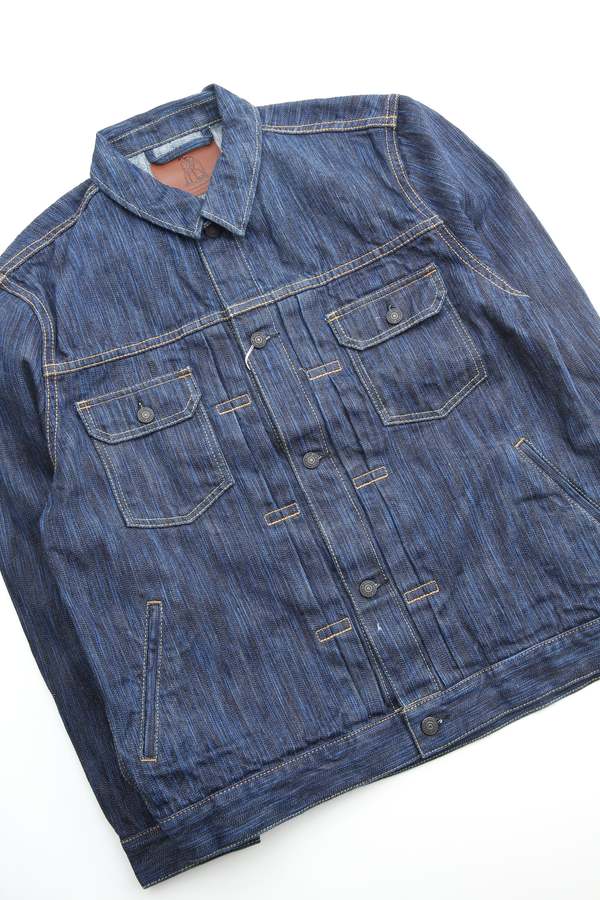Pure Blue Japan 6225-D Woven Waterfall Denim Type 2 Jacket