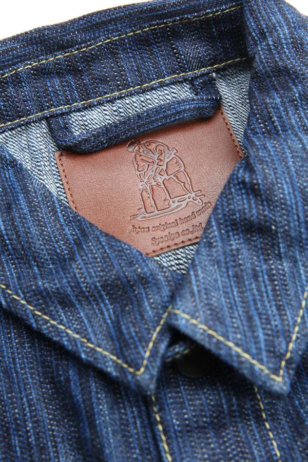 Pure Blue Japan 6225-D Woven Waterfall Denim Type 2 Jacket