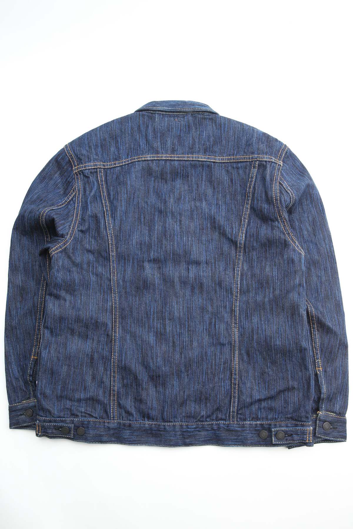 Pure Blue Japan 6225-D Woven Waterfall Denim Type 2 Jacket - Image 8 of 10