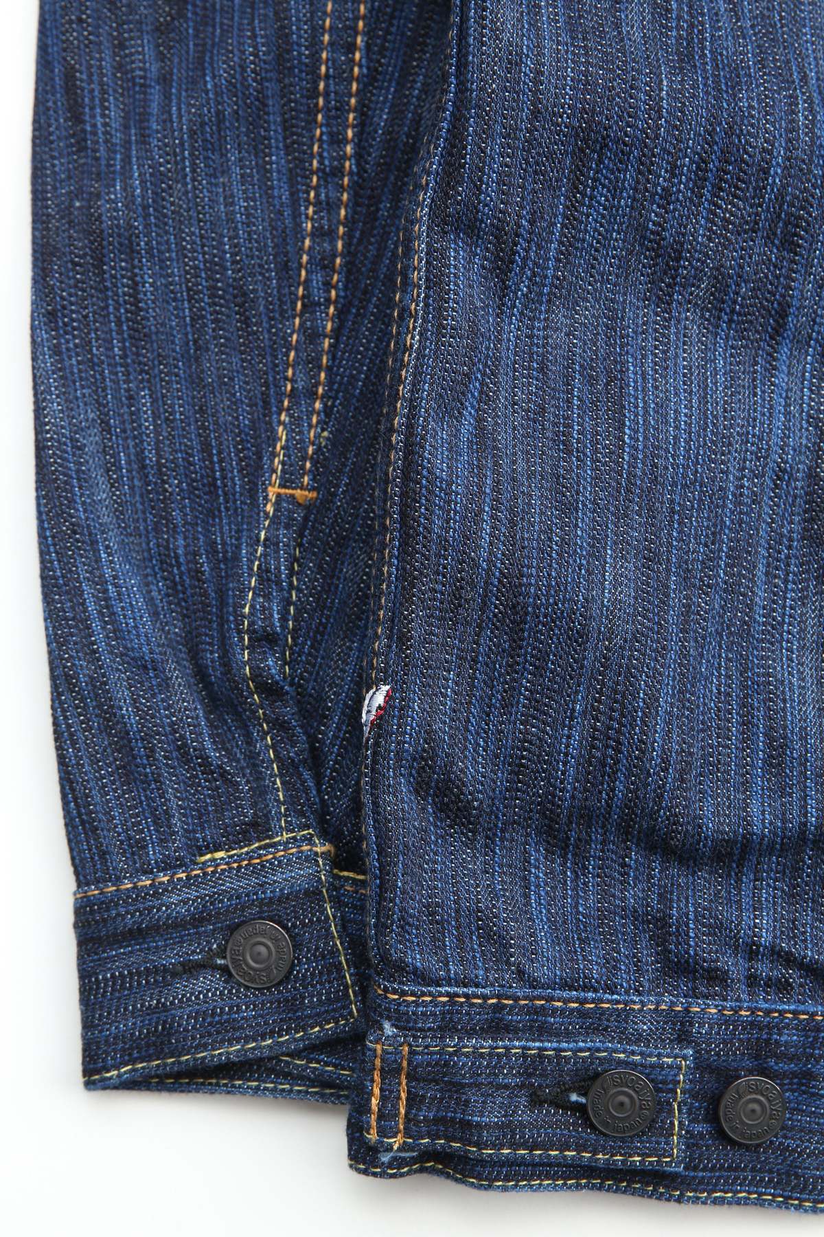 Pure Blue Japan 6225-D Woven Waterfall Denim Type 2 Jacket - Image 10 of 10