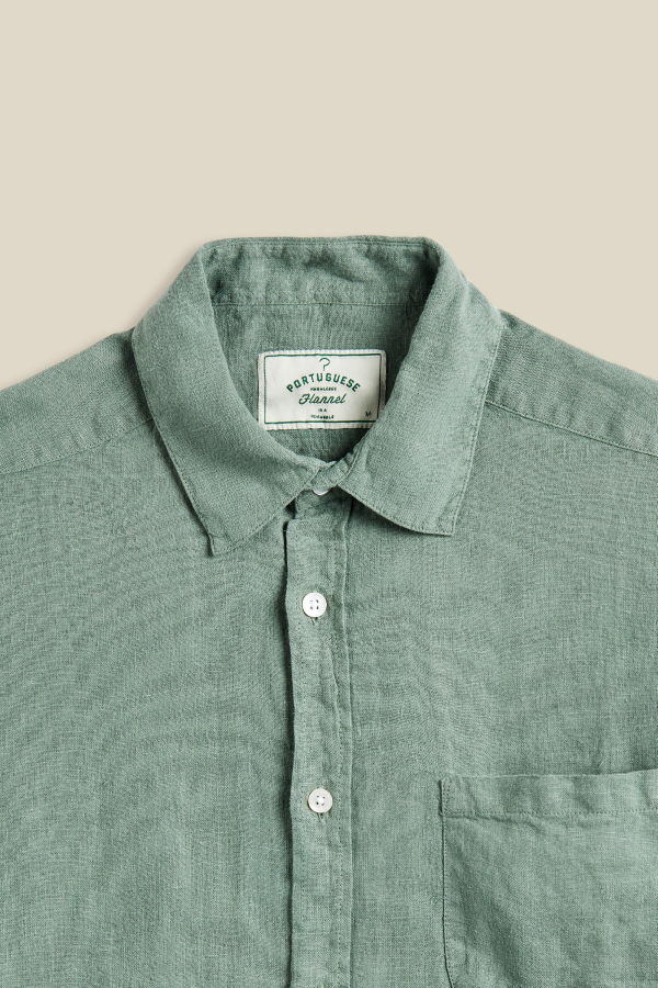 Portuguese Flannel Linen Long Sleeve Shirt