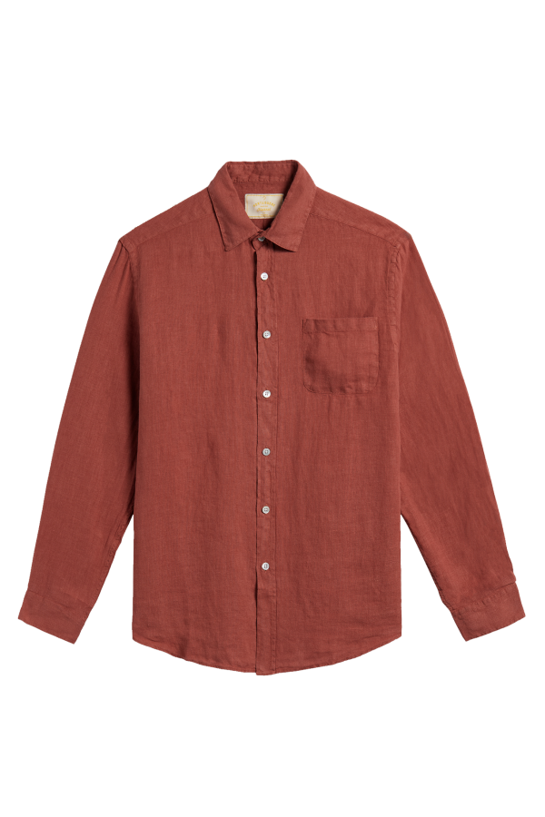 Portuguese Flannel Linen Long Sleeve Shirt