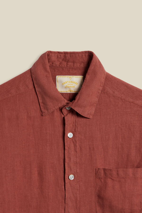 Portuguese Flannel Linen Long Sleeve Shirt