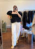 SIXXTA Jacinta Top with Removable Sleeves Top - Navy - Thumbnail 5