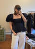 SIXXTA Jacinta Top with Removable Sleeves Top - Navy - Thumbnail 6