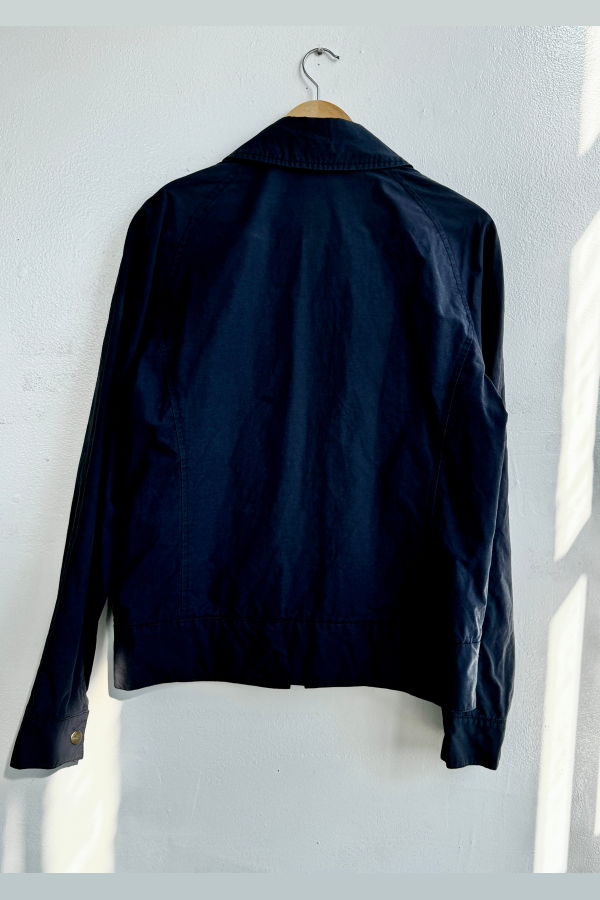 Vintage Navy Moschino Peace Jacket