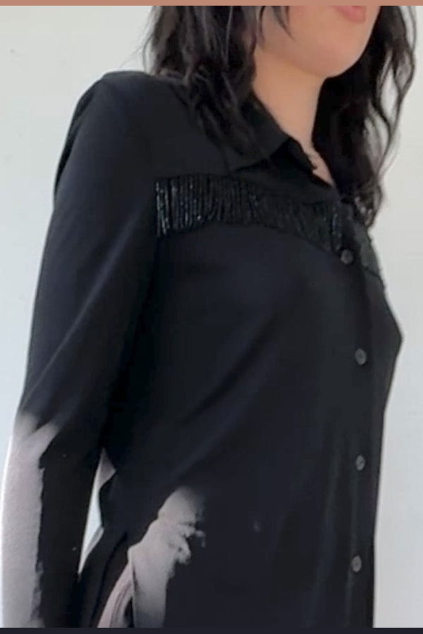 Vintage Junko Koshino Fringed Dress