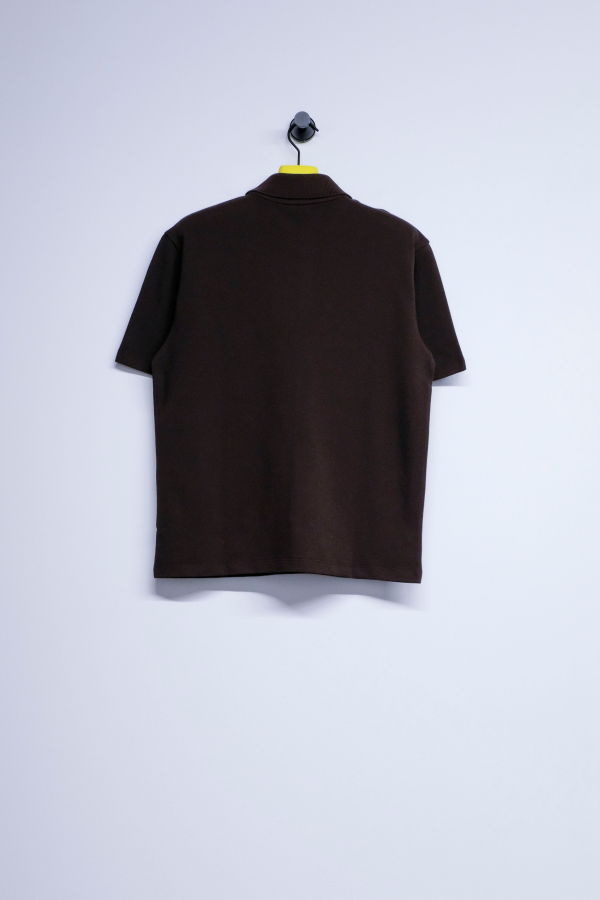 LOEWE Brown Cotton Piqué Polo