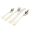 Kubo Mother Of Pearl Flatware Set of 4 Flatware Set - Thumbnail 6