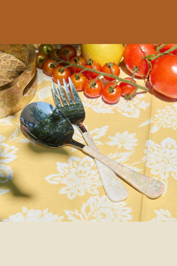 Kubo Mother Of Pearl Serving Set