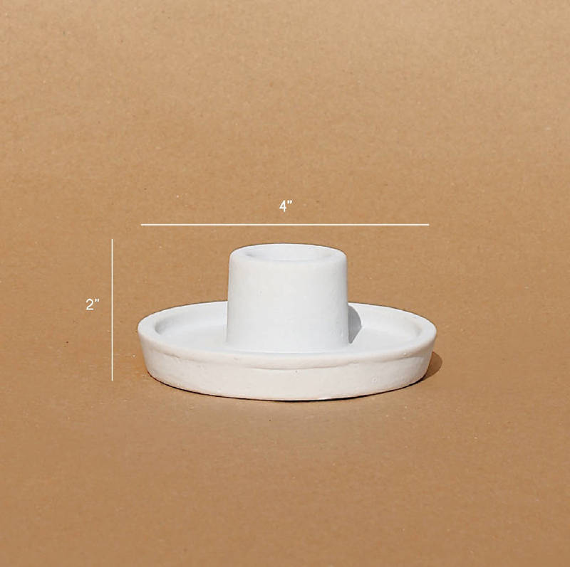 Osmos Studio Whirl Ceramic Candle Holder - Set of 2