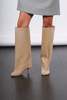 Maison Margiela Anatomic Slip-on Suede Boots - Incense - Thumbnail 5