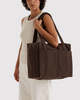 BAGGU Coffee Small Cloud Carry-On Bag - Thumbnail 3