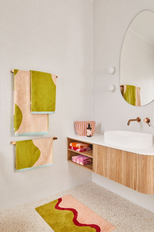 Mosey Me Carousel Bath Mat