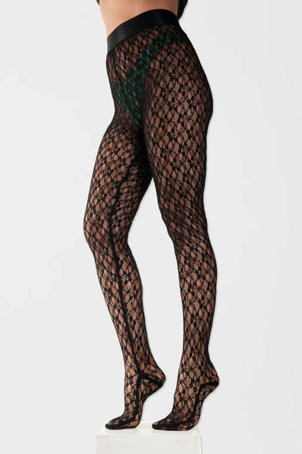 Simone Wild Lace Tights