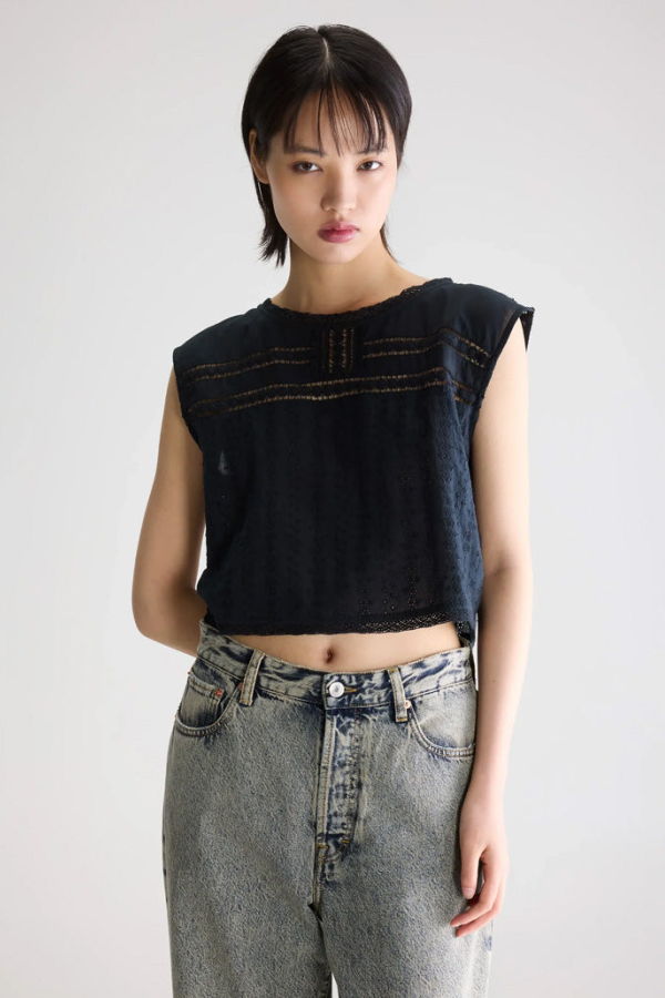 Bellerose Donna Cutwork Top