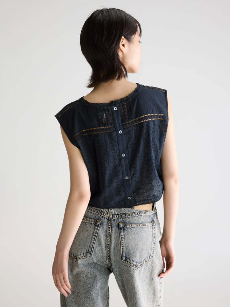 Bellerose Donna Cutwork Top