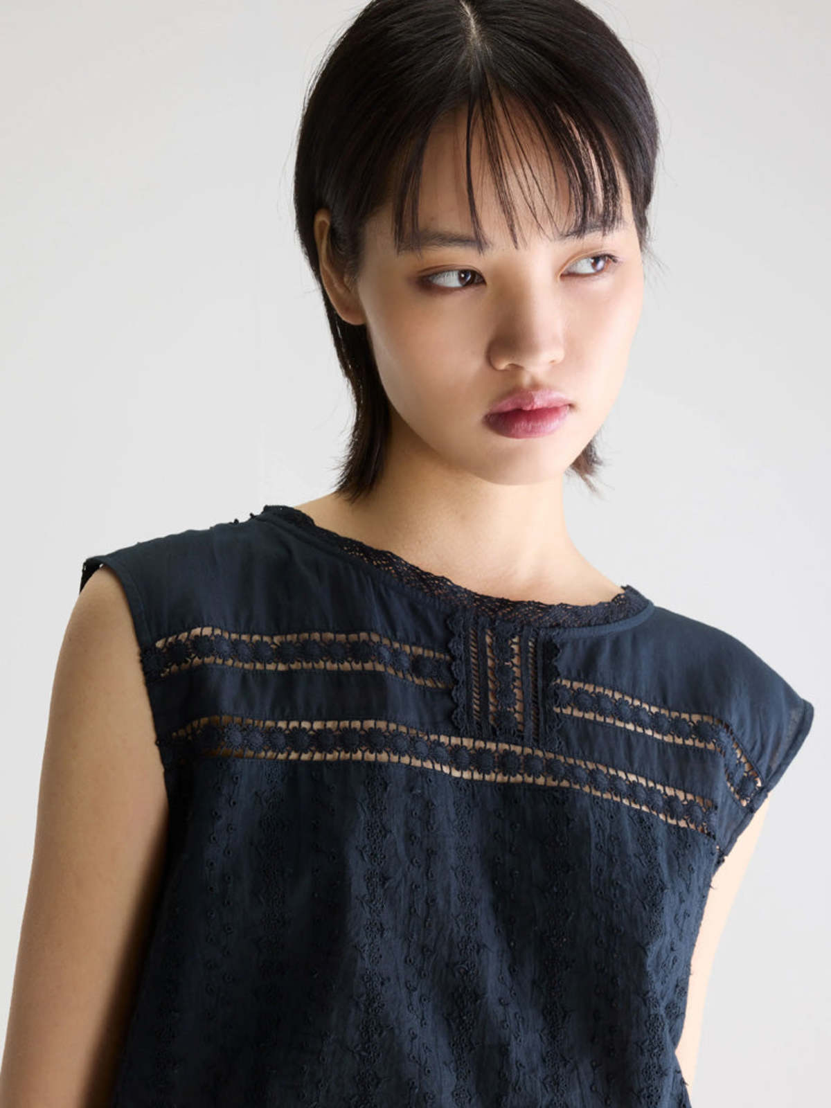 Bellerose Donna Cutwork Top - Image 5 of 6