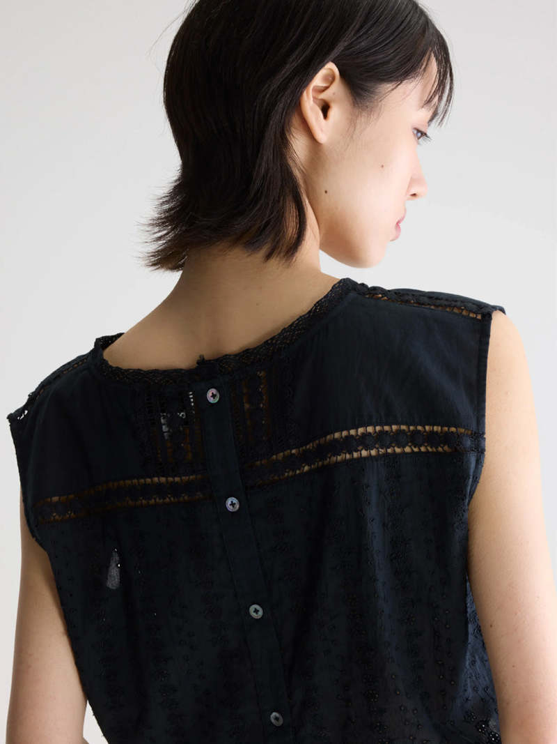 Bellerose Donna Cutwork Top