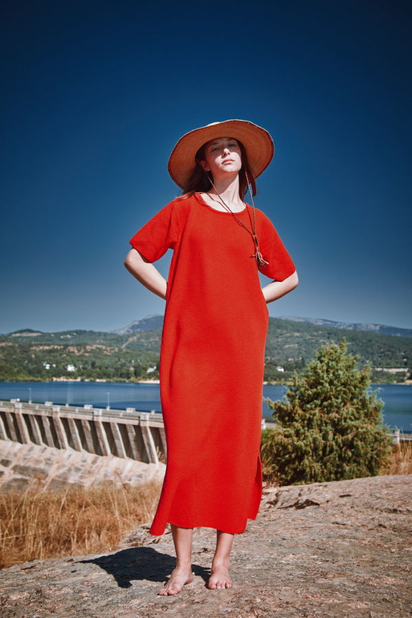 L'ENVERS Carla Organic Cotton T-Shirt Dress