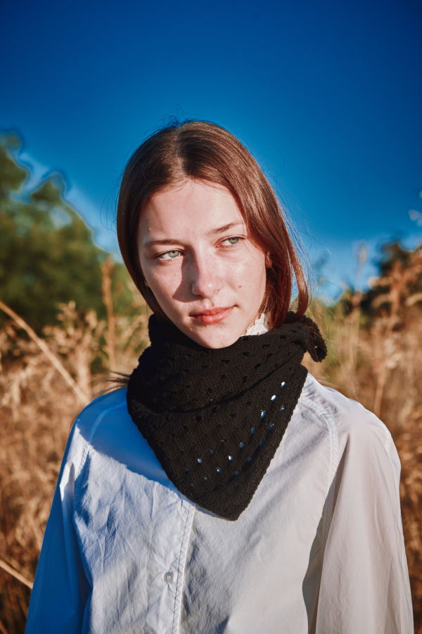 L'ENVERS JASMINE Bandana Scarf in Organic Cotton