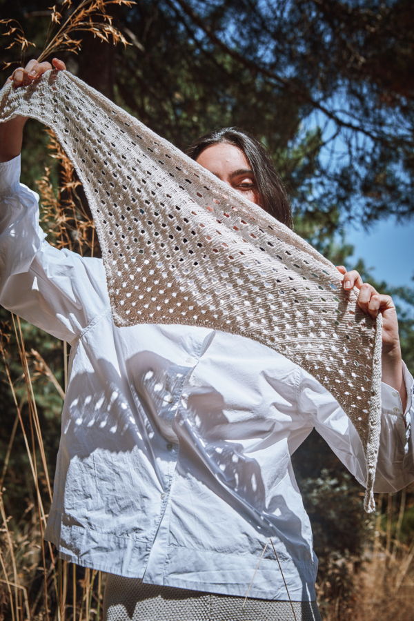 L'ENVERS Jasmine Bandana Scarf in Organic Cotton