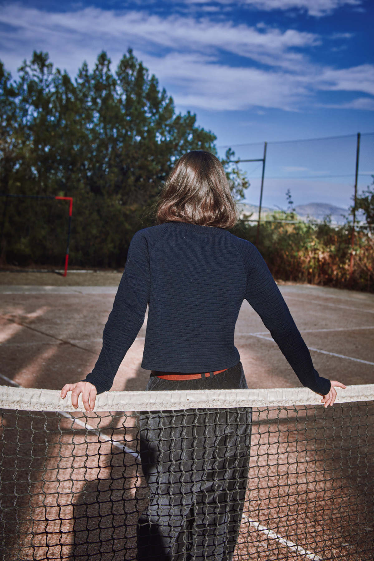 L'ENVERS Valrie Cropped Cardigan - Navy Blue - Image 4 of 6