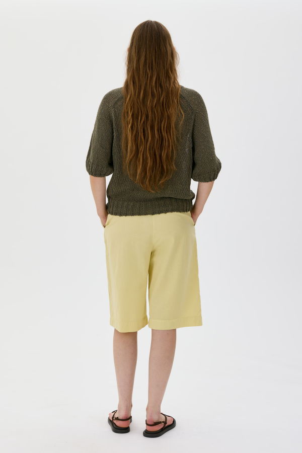 Maska Elena Cotton Linen Wrapped Yarn Sweater