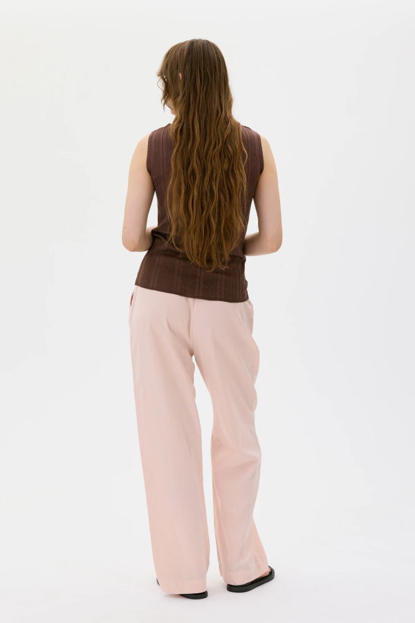 Maska Enni Ribbed Light Organic Cotton Sleeveless Top