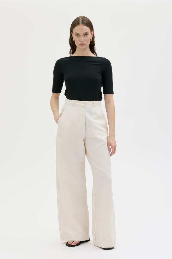 Maska Hana Organic Cotton Linen Tencel Long Trousers