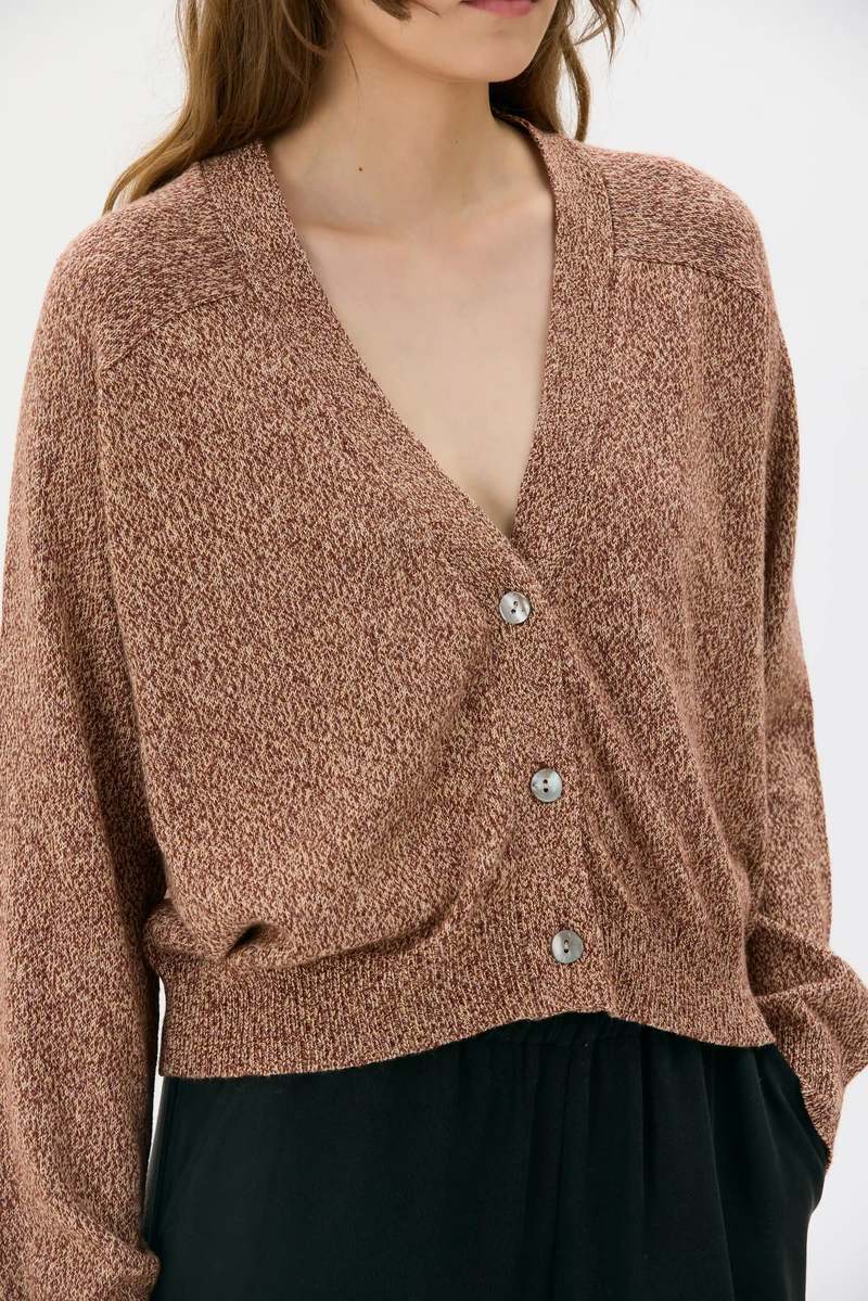 Maska Lita Organic Cotton Linen Cardigan