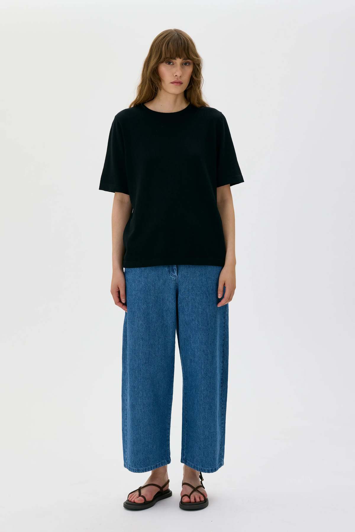 Maska Manna Light Knitted Organic Cotton Cashmere T-Shirt - Image 1 of 4