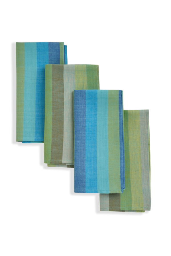 Sustainable Threads Yin Yang Handwoven Napkins Set of 4