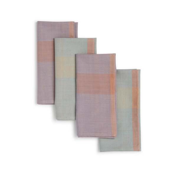 Sustainable Threads Yin Yang Handwoven Napkins Set of 4