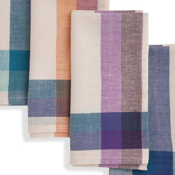 Sustainable Threads Yin Yang Handwoven Napkins Set of 4