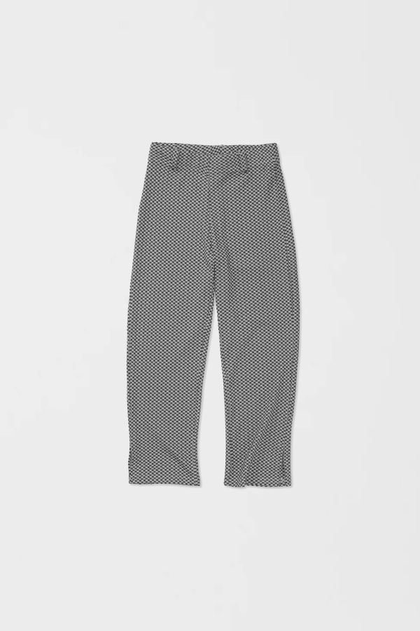 Simone Wild Gingham Pari Pants - Black