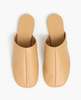 Flattered Maurine Grained Leather Biscotti Loafers - Thumbnail 2