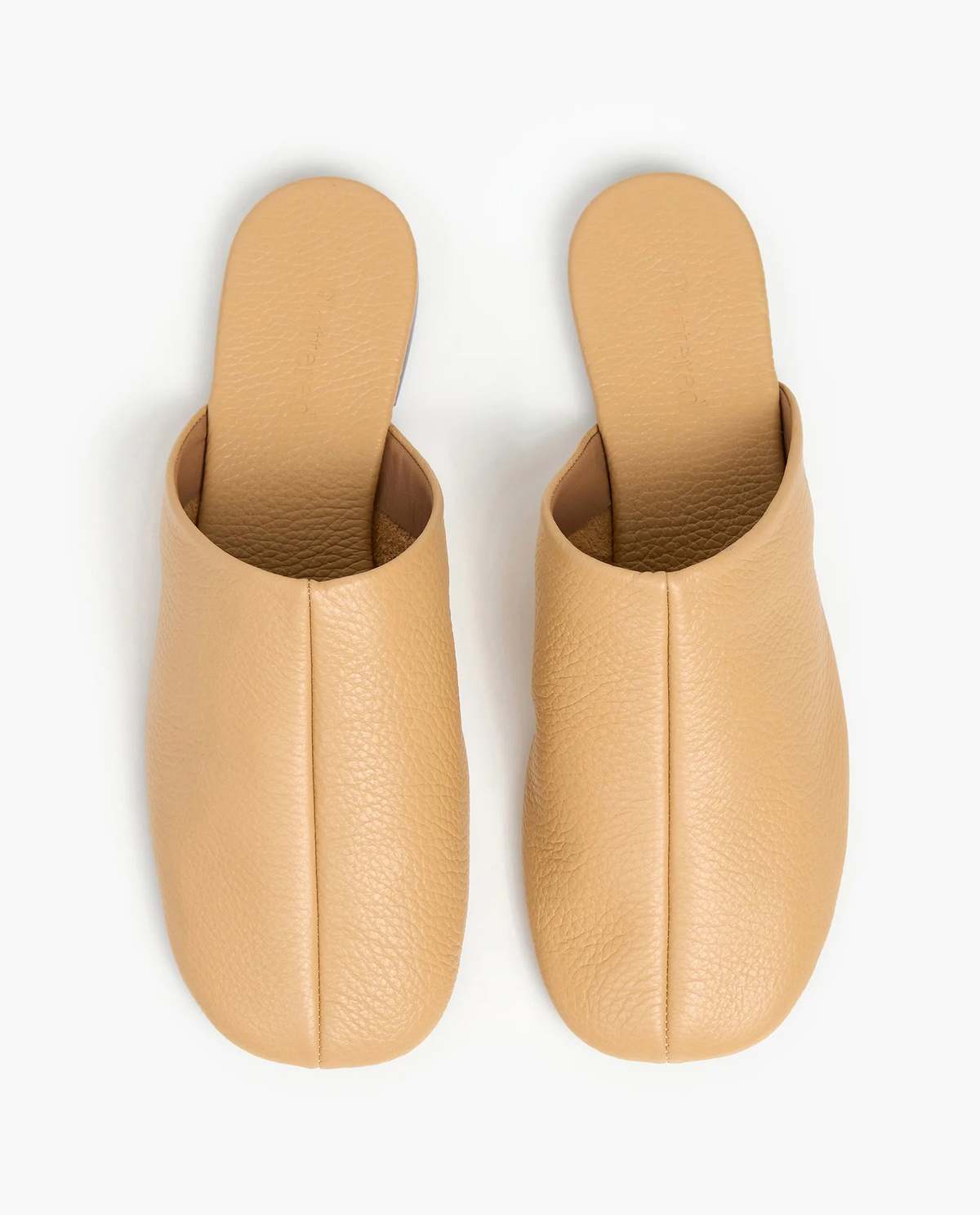Flattered Maurine Grained Leather Biscotti Loafers - Image 2 of 5