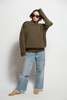 Vintage Military Inspired Wool Sweater Sweater - Thumbnail 2