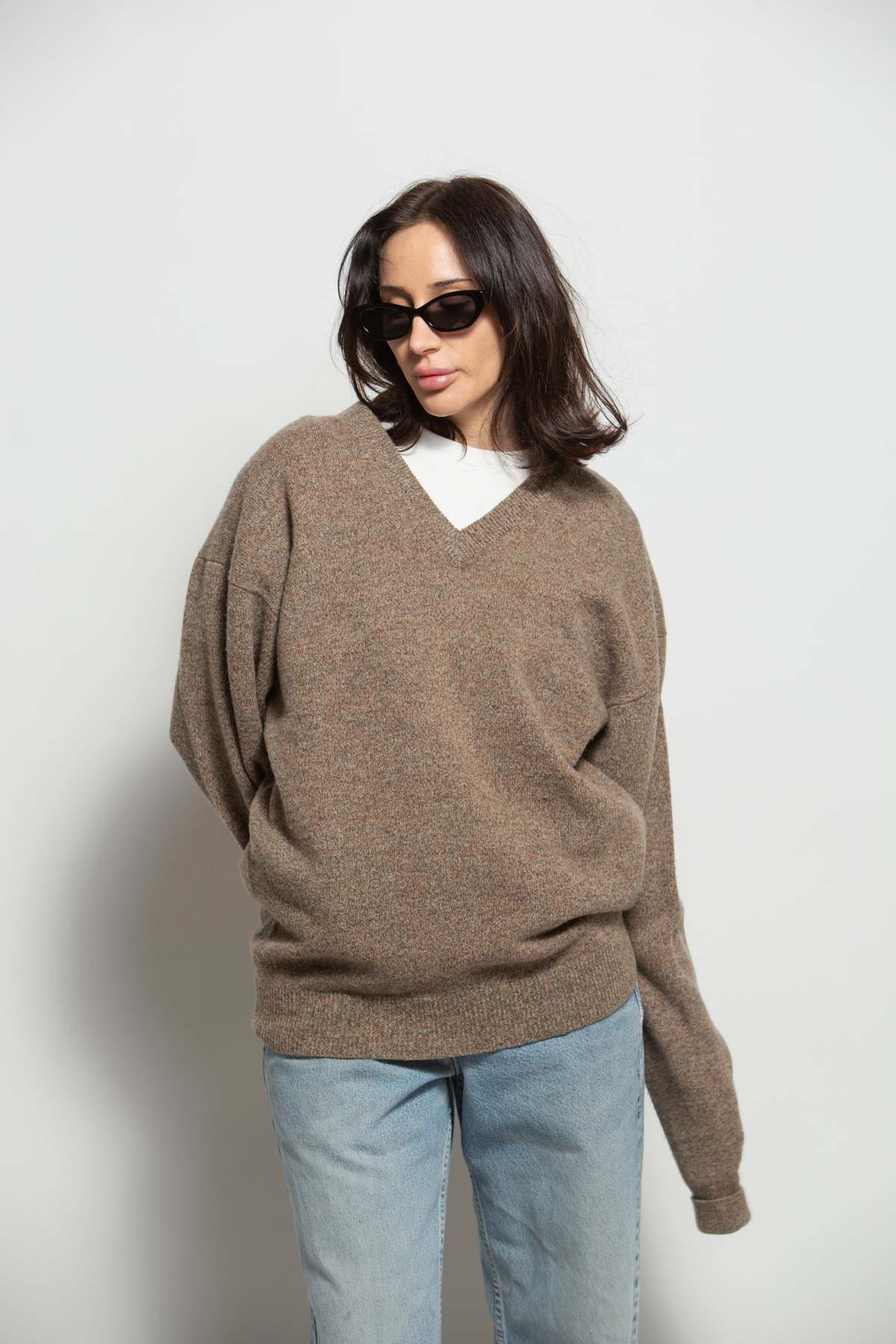 Vintage Nordstrom Wool Sweater Top - Image 6 of 8
