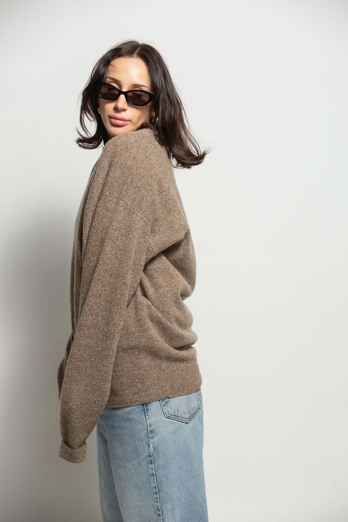 Vintage Nordstrom Wool Sweater Top - Image 7 of 8