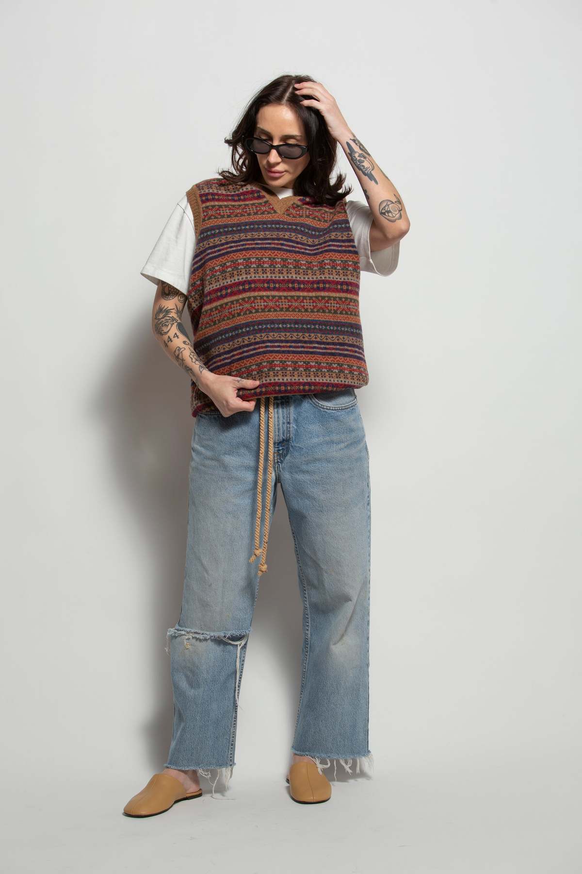 Vintage Wool Sweater Vest - Image 1 of 5