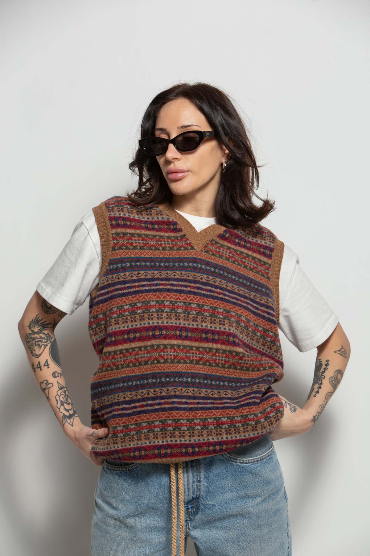 Vintage Wool Sweater Vest - Image 2 of 5